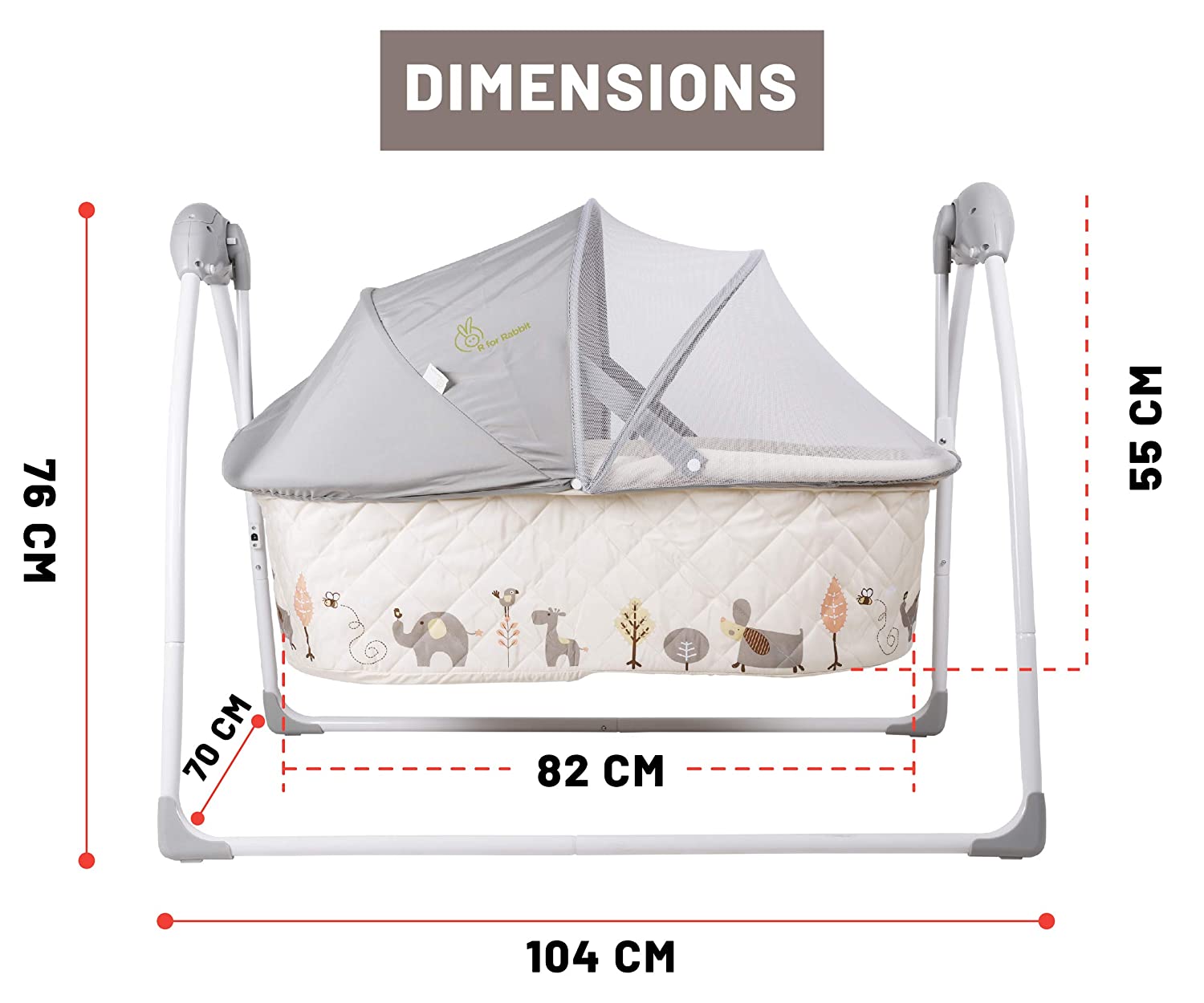 R-for-Rabbit-Lullabies-New-Born-Baby-Folding-Automatic-Swing-Cradle-2