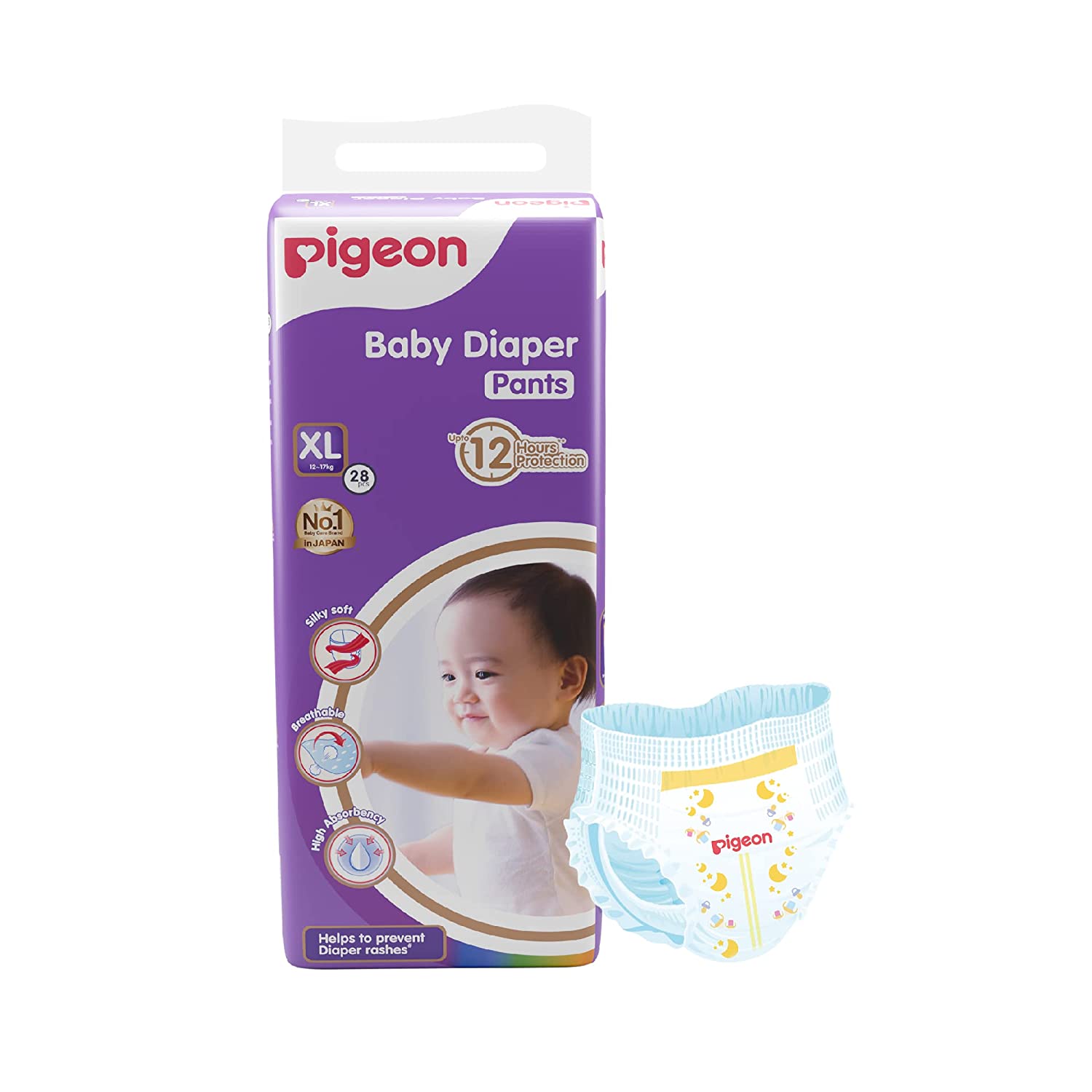 Pigeon Baby XL Size Diaper (28 pcs)-1
