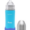 Dr.Flow-Omega+-Insulated-ThermoSteel-Baby-Feeding-Bottle-with-Anti-skid-Bumper-0