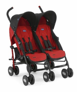 Chicco-Echo-Twin-Stroller,-Pram-for-twin-babies,-Lightweight-&-Easy-to-handle,-For-babies-0m+-2