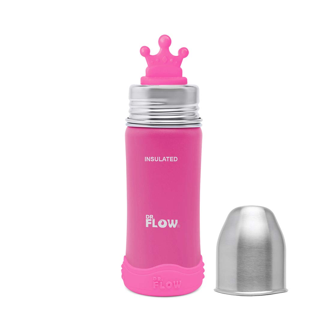 Dr.Flow-Omega-Insulated-ThermoSteel-Baby-Feeding-Bottle-with-Anti-Skid-Bumper-3