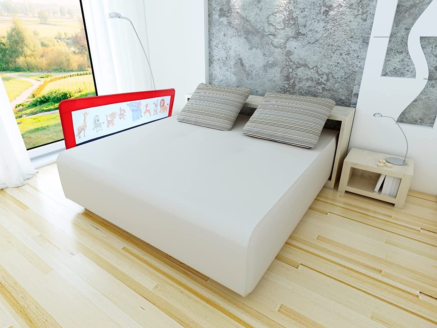 HAOWKI Baby Bed Rail Guard-ForeverBaby-Side HAOWKI-Baby-Bed-Rail-Guard-ForeverBaby-Side