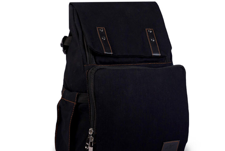 Forever Baby-Black Denim Diaper Bag Backpack