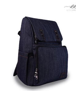 Forever Baby Blue Denim Baby Bag Backpack